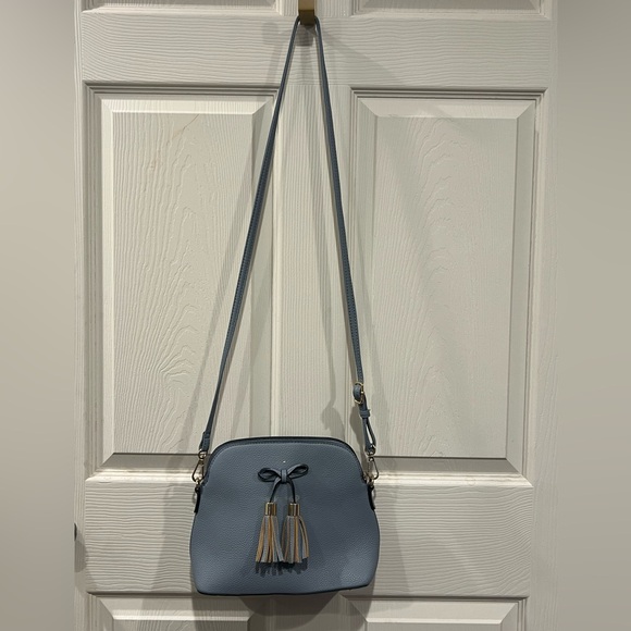 Handbags - Elegant Blue Crossbody Bag